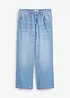 Straight-jeans Mid Waist, komfortlinning Low Stretch, cropped, bonprix