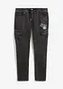 Regular Fit-pull on-cargojeans med stretch, Tapered, bonprix