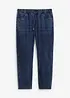 Relaxed Fit-pull on jeans i lett denim med stretch, Straight, bonprix