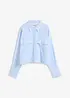 Oversized bluse av ren bomull, bonprix