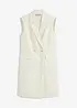 Lang vest i blazer-look, bonprix