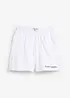 Sweatshorts med broderi, bonprix