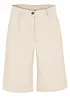 Vid shorts i twill, bonprix