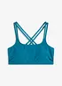 Bustier-bikinitopp med kryssende stropper, bonprix