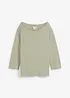 Off shoulder-topp i myk modalmiks, bonprix