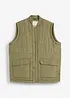 Vattert vest, Loose Fit, bonprix