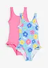 Badedrakt (2-pack), bonprix