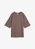 Lang topp i interlock-materiale, bonprix