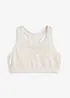 Bustier-bikinitopp med blonder, bonprix