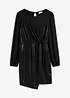 Minikjole med drapering, bonprix