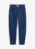 Barrel-jeans Mid Waist, økologisk bomull, bonprix