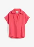 Kortermet, lett musselinbluse, bonprix
