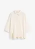 Bluse i kjølende linmiks, bonprix