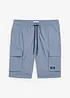 Pull on-bermudashorts i cargobukse-modell, Regular Fit, bonprix