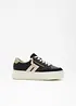 Komfort-platåsneakers i skinn fra Rieker, Rieker