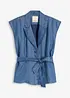 Ermeløs blazer i lyocell, bonprix