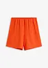 Jerseyshorts i lett krepp, bonprix