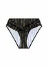 High Waist-bikinibukse med høy benskjæring, bonprix