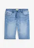 Lett Long Sweatjeans-bermuda, Regular Fit, bonprix
