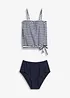 Oversized tankini med avtagbare stropper, bonprix