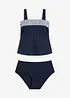 Tankini (2-delt sett) med brede stropper, bonprix