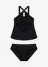 Tankini (2-delt sett) med kryssende stropper, bonprix