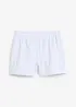 Pull on-shorts i 100% bomull med stripemønster, bonprix