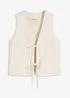 Vest med knyting, bonprix