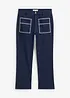Straight-jeans High Waist, cropped, bonprix