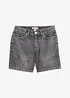 Bermudashorts i denim Mid Waist, Low Stretch, bonprix