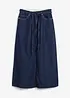 Jeansskjørt Mid Waist, midi lengde, Super Soft, bonprix