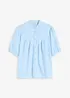 Kortermet bluse av musselin, bonprix