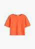 Oversized topp av ren økologisk bomull, bonprix