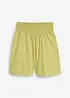 Pull on-shorts i bomullskrepp, bonprix