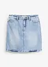 Denimskjørt Mid Waist, Low Stretch, bonprix