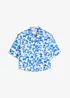 Kortermet bluse i myk viskosemiks, bonprix