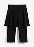 Caprileggings med skjørt, bonprix