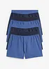 Boksershorts i bomullsjersey og ledig modell (4-pack), bonprix