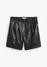 Skinnshorts i lammenappa, bonprix