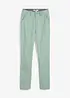 Slim Fit-chinos med stretch og regulerbar linning, Straight, bonprix