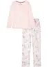 Pyjamas i 100% økologisk bomull, bonprix