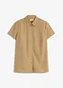 Kortermet bluse i poplin, bonprix