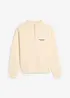 Oversized sweatshirt i økologisk bomull, bonprix