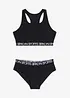 Trenings-bikini med bryterrygg (2-delt sett), bonprix