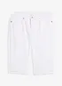 Lang bermudashorts i lett denim med stretch, Regular Fit, bonprix