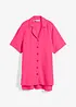 Skjortebluse i musselin, bonprix