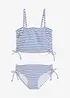 Bandeau-bikini med avtagbare stropper (2-delt sett), bonprix