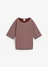 Oversized sweatshirt i 100% bomull, bonprix