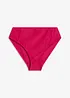 High Waist-bikinitruse med høy benskjæring, bonprix