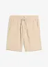 Slip on-bermudashorts av musselin, bonprix